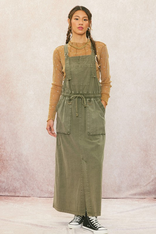 Utility Dress - Olive