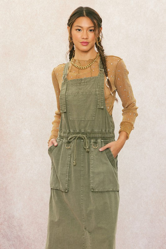 Utility Dress - Olive